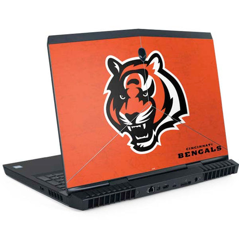 NFL Cincinnati Bengals - Alternate Distressed Dell Alienware Skin