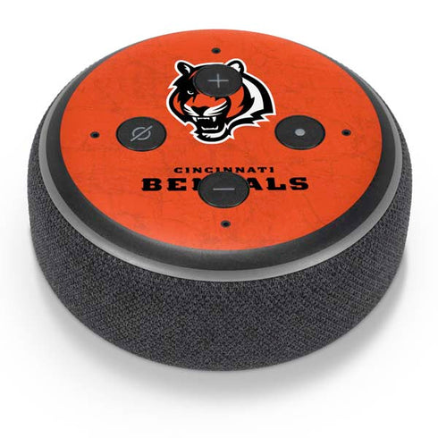 NFL Cincinnati Bengals - Alternate Distressed Amazon Echo Dot Skin