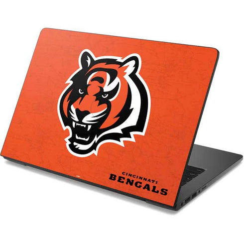NFL Cincinnati Bengals - Alternate Distressed Dell Chromebook Skin