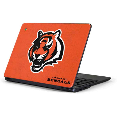 NFL Cincinnati Bengals - Alternate Distressed Samsung Chromebook Skin