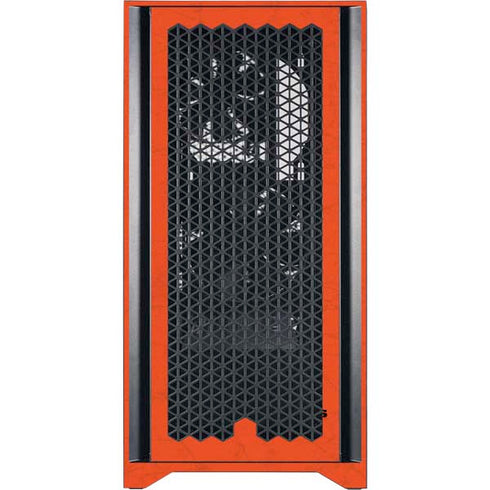 NFL Cincinnati Bengals - Alternate Distressed Corsair 4000D Tempered Glass Mid-Tower ATX Case Skin