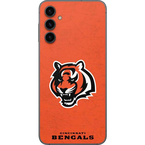 NFL Cincinnati Bengals - Alternate Distressed Galaxy A14 5G Skin