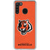 NFL Cincinnati Bengals - Alternate Distressed Galaxy A21 Clear Case