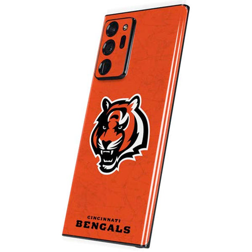 NFL Cincinnati Bengals - Alternate Distressed Galaxy Note20 Ultra 5G Skin