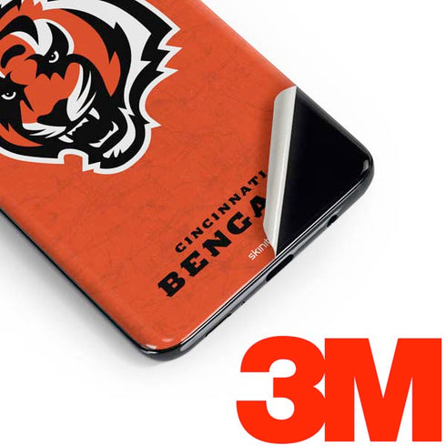 NFL Cincinnati Bengals - Alternate Distressed Galaxy S10e Skin