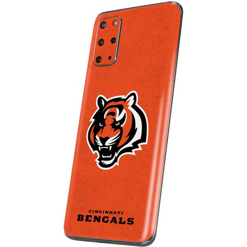 NFL Cincinnati Bengals - Alternate Distressed Galaxy S20 Plus Skin