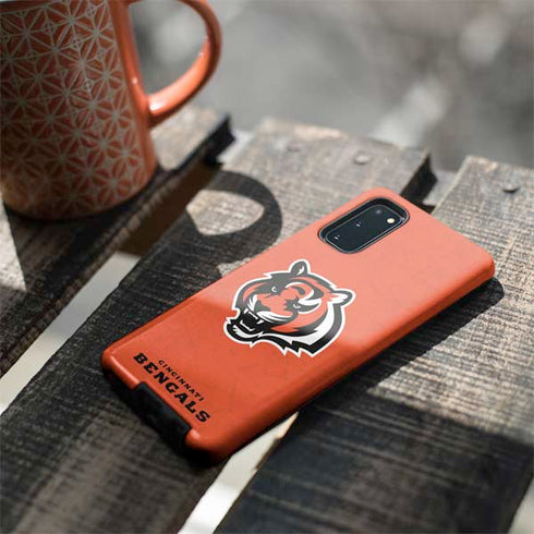 NFL Cincinnati Bengals - Alternate Distressed Galaxy S20 Pro Case