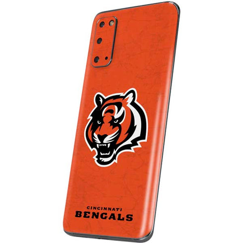 NFL Cincinnati Bengals - Alternate Distressed Galaxy S20 Skin