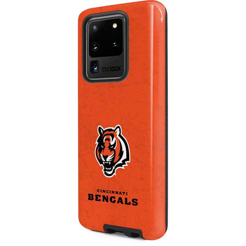NFL Cincinnati Bengals - Alternate Distressed Galaxy S20 Ultra 5G Pro Case
