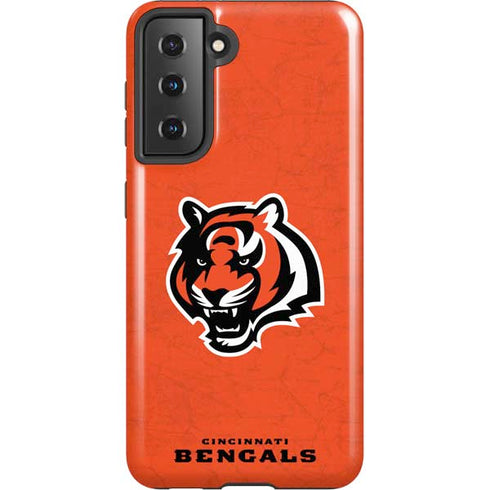 NFL Cincinnati Bengals - Alternate Distressed Galaxy S21 5G Pro Case