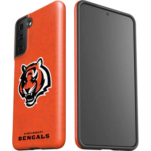 NFL Cincinnati Bengals - Alternate Distressed Galaxy S21 FE Pro Case