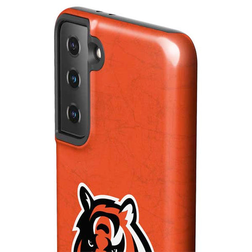 NFL Cincinnati Bengals - Alternate Distressed Galaxy S21 FE Pro Case