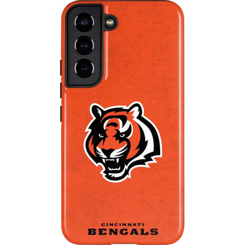 NFL Cincinnati Bengals - Alternate Distressed Galaxy S22 Pro Case