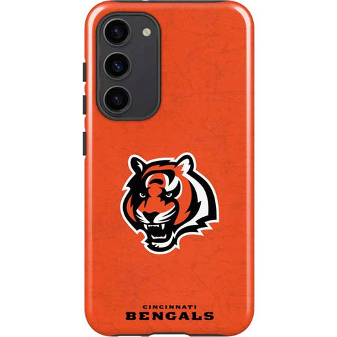 NFL Cincinnati Bengals - Alternate Distressed Galaxy S23 Plus Pro Case