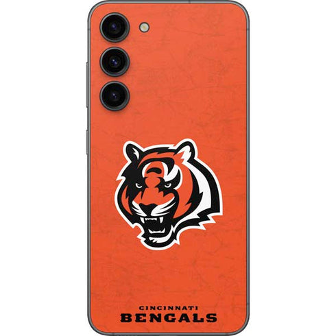 NFL Cincinnati Bengals - Alternate Distressed Galaxy S23 Plus Skin