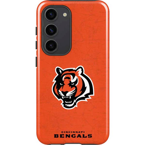NFL Cincinnati Bengals - Alternate Distressed Galaxy S23 Pro Case