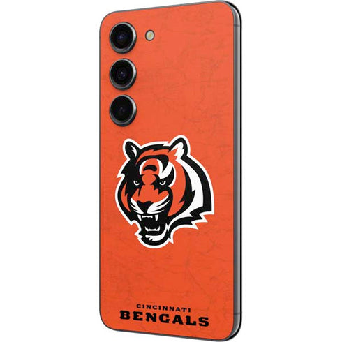 NFL Cincinnati Bengals - Alternate Distressed Galaxy S23 Skin