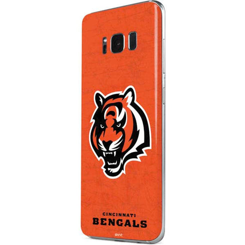 NFL Cincinnati Bengals - Alternate Distressed Galaxy S8 Skin