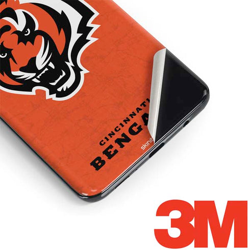 NFL Cincinnati Bengals - Alternate Distressed Galaxy S9 Plus Skin