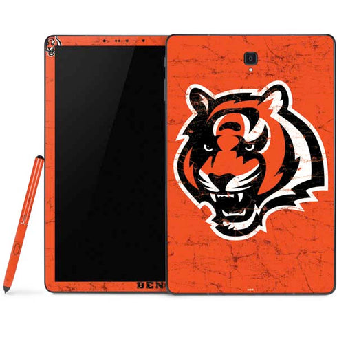 NFL Cincinnati Bengals - Alternate Distressed Samsung Galaxy Tab Skin