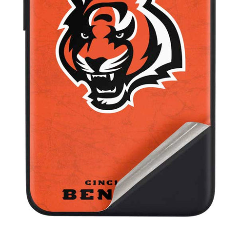 NFL Cincinnati Bengals - Alternate Distressed Google Pixel 4a Skin