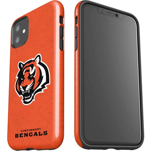 NFL Cincinnati Bengals - Alternate Distressed iPhone 11 Impact Case