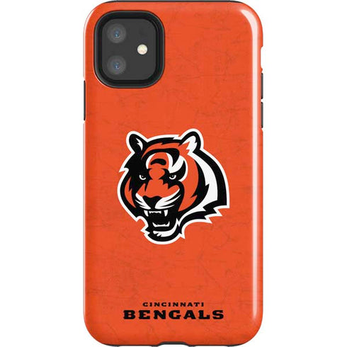 NFL Cincinnati Bengals - Alternate Distressed iPhone 11 Impact Case