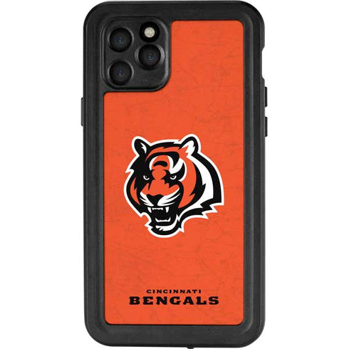 NFL Cincinnati Bengals - Alternate Distressed iPhone 11 Pro Waterproof Case