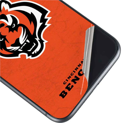 NFL Cincinnati Bengals - Alternate Distressed iPhone 11 Skin