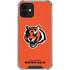 NFL Cincinnati Bengals - Alternate Distressed iPhone 12 Clear Case