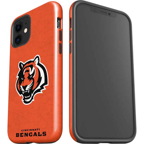NFL Cincinnati Bengals - Alternate Distressed iPhone 12 Impact Case