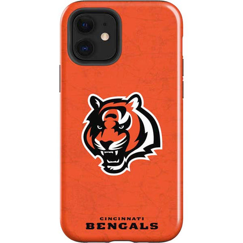 NFL Cincinnati Bengals - Alternate Distressed iPhone 12 Impact Case