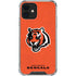 NFL Cincinnati Bengals - Alternate Distressed iPhone 12 Mini Clear Case