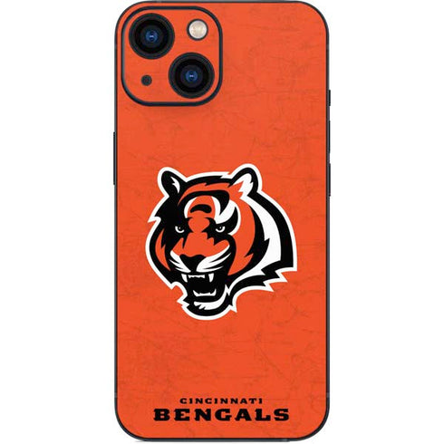 NFL Cincinnati Bengals - Alternate Distressed iPhone 13 Mini Skin