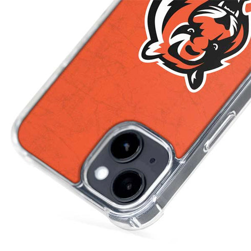 NFL Cincinnati Bengals - Alternate Distressed iPhone 15 Plus MagSafe Case