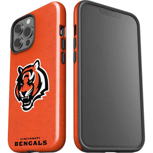NFL Cincinnati Bengals - Alternate Distressed iPhone 15 Pro Max Impact Case
