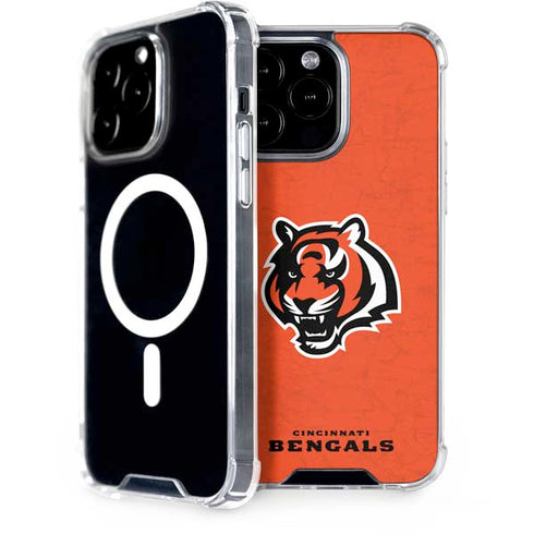 NFL Cincinnati Bengals - Alternate Distressed iPhone 14 Pro Max MagSafe Case