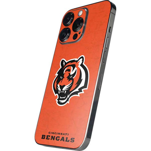NFL Cincinnati Bengals - Alternate Distressed iPhone 14 Pro Skin