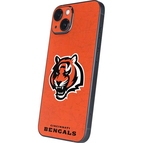 NFL Cincinnati Bengals - Alternate Distressed iPhone 14 Skin