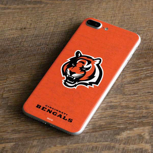 NFL Cincinnati Bengals - Alternate Distressed iPhone 8 Plus Skin