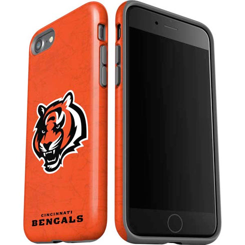 NFL Cincinnati Bengals - Alternate Distressed iPhone SE (2nd & 3rd Gen) Pro Case