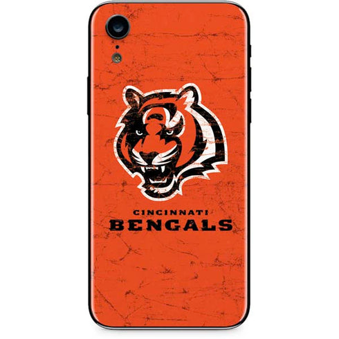 NFL Cincinnati Bengals - Alternate Distressed iPhone XR Skin