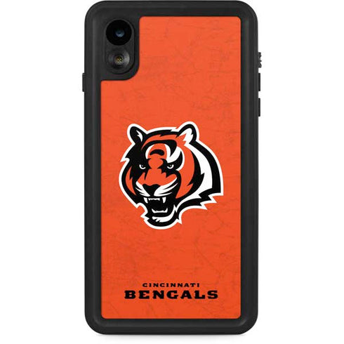 NFL Cincinnati Bengals - Alternate Distressed iPhone XR Waterproof Case