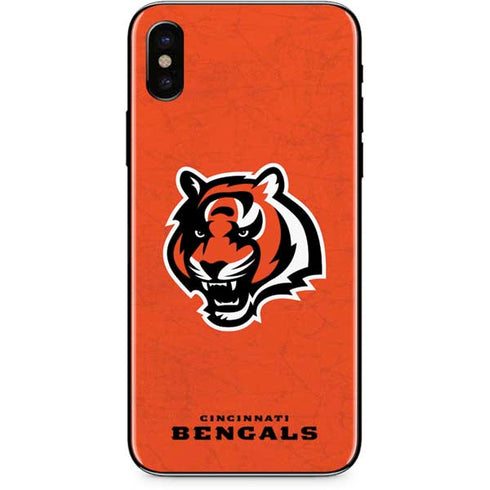NFL Cincinnati Bengals - Alternate Distressed iPhone XS Max Skin