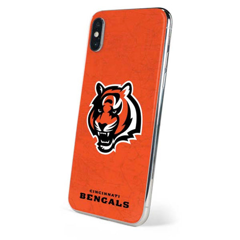 NFL Cincinnati Bengals - Alternate Distressed iPhone XS Skin