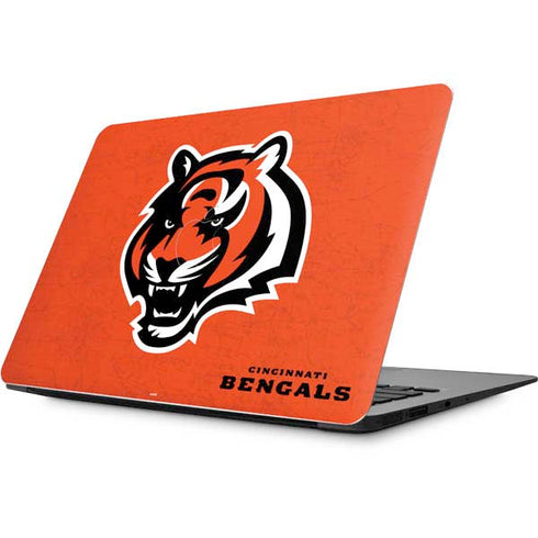 NFL Cincinnati Bengals - Alternate Distressed Apple MacBook Skin
