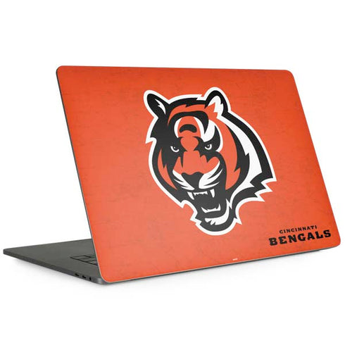 NFL Cincinnati Bengals - Alternate Distressed Apple MacBook Pro 15-inch Skin