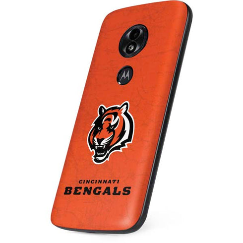 NFL Cincinnati Bengals - Alternate Distressed Moto E5 Play Skin