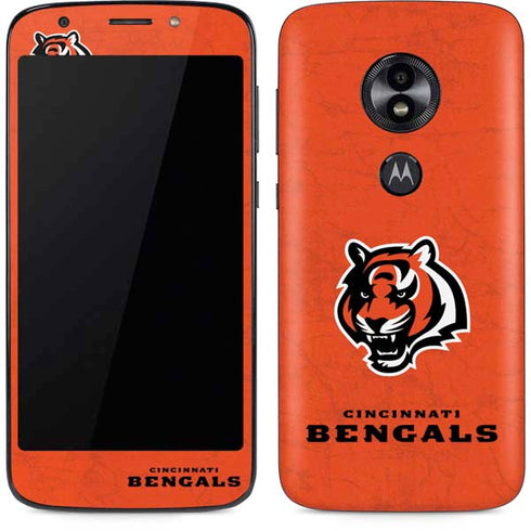 NFL Cincinnati Bengals - Alternate Distressed Moto E5 Play Skin