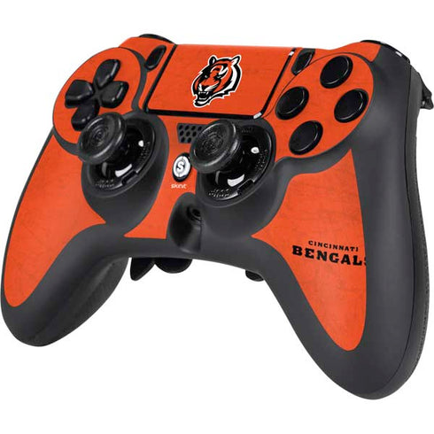 NFL Cincinnati Bengals - Alternate Distressed PS4/PC SCUF Impact Controller Skin